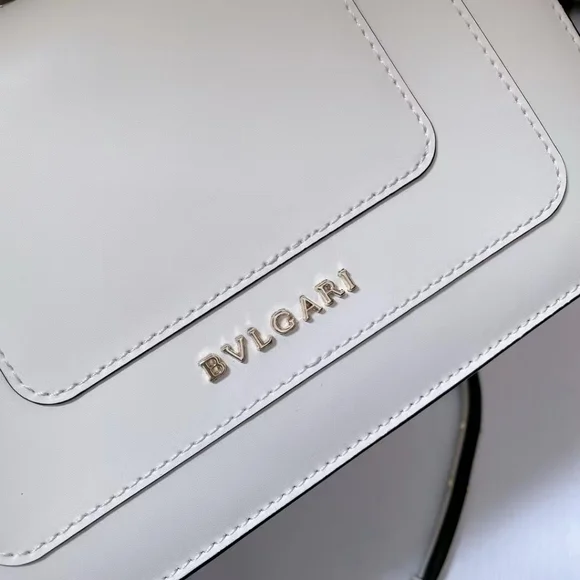 BVLGARI Serpenti Forever Medium Bag White - Picture 5 of 6